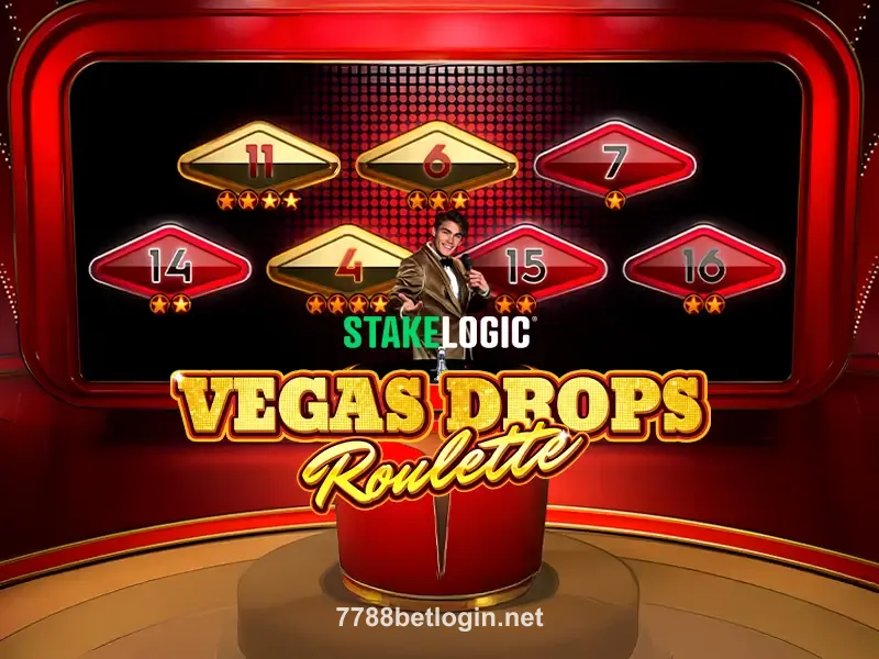 Imagem do Jogo Vegas Drops Roulette no 7788bet